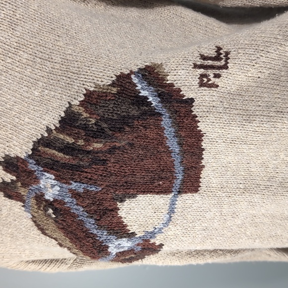 Rare Vintage Ralph Lauren Beige Hand Knit Horse Head Sweater, Sz.M. - Picture 2 of 6
